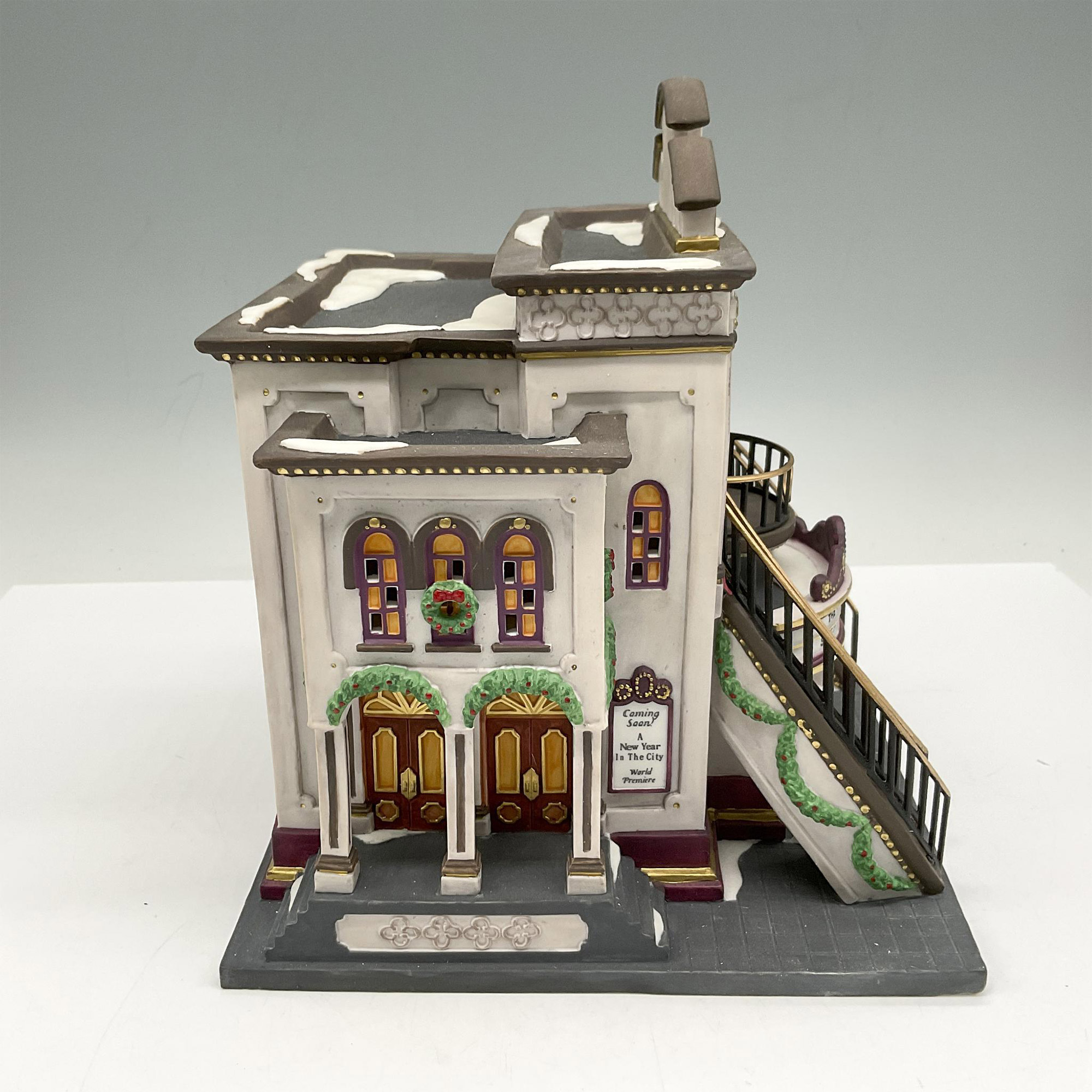 Department 56 Porcelain Christmas In The City, Majestic Theater - Image 3 of 6