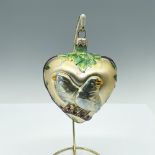 Patricia Breen Two Turtle Doves Glass Ornament