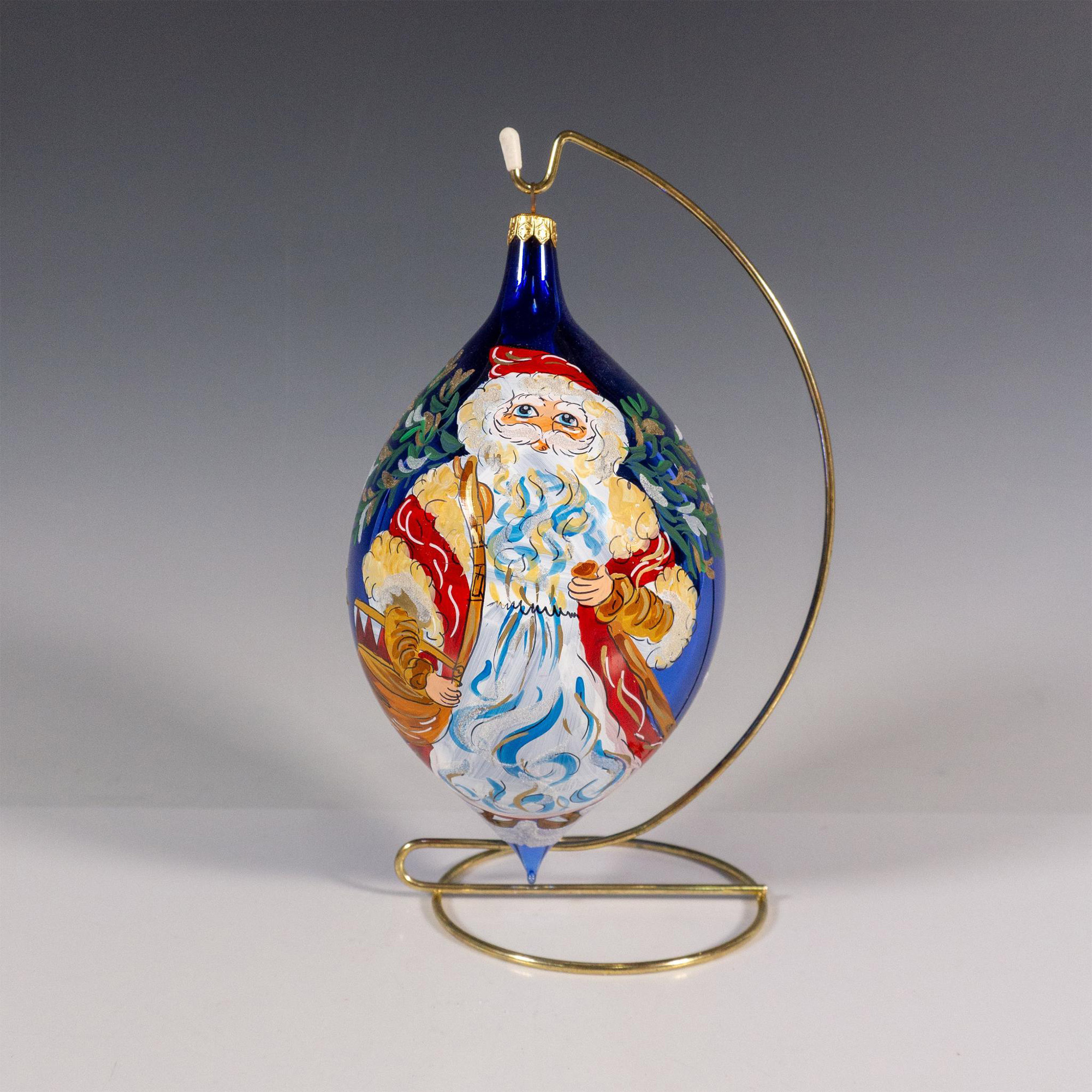 Christopher Radko Old World Italian Santa Drop Ornament