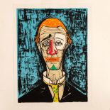 Bernard Buffet (Aft.) Original Color Lithograph on Paper