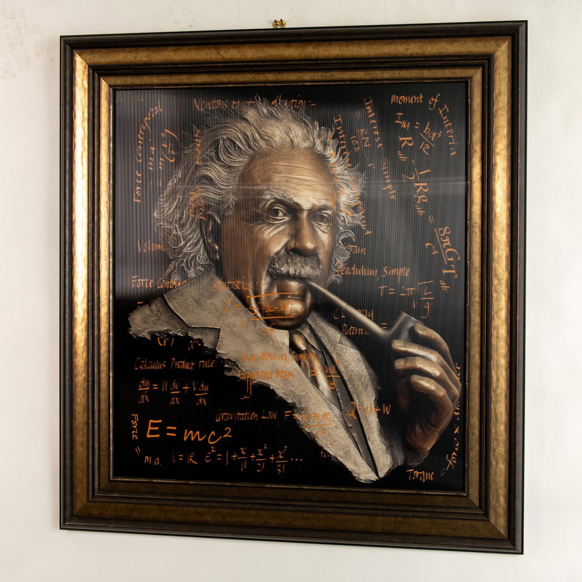 Bill Mack, Original Lenticular Digital Art Einstein Signed - Image 3 of 12
