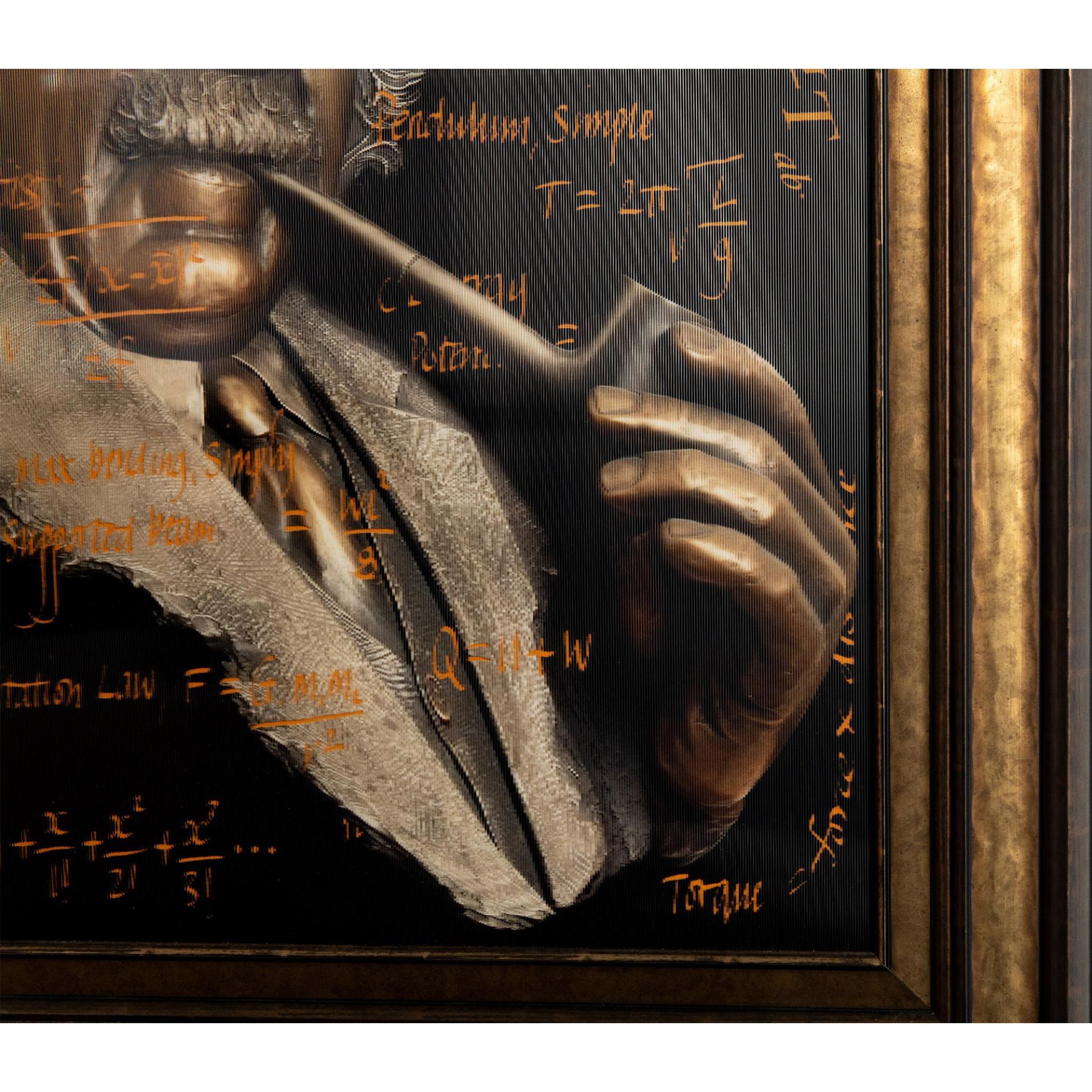 Bill Mack, Original Lenticular Digital Art Einstein Signed - Bild 8 aus 12