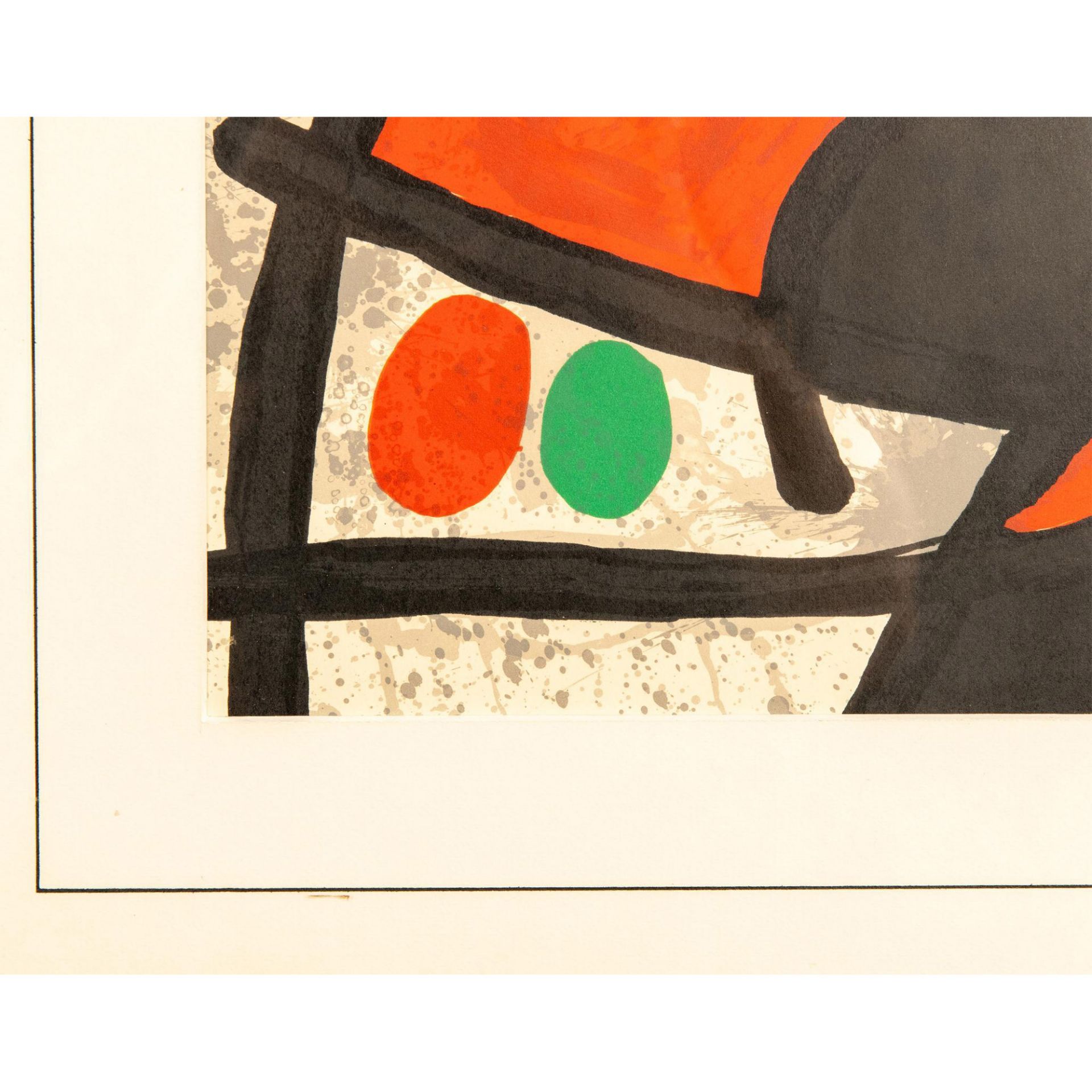 Joan Miro (After) Original Color Lithograph Derriere le Miroir - Bild 4 aus 6