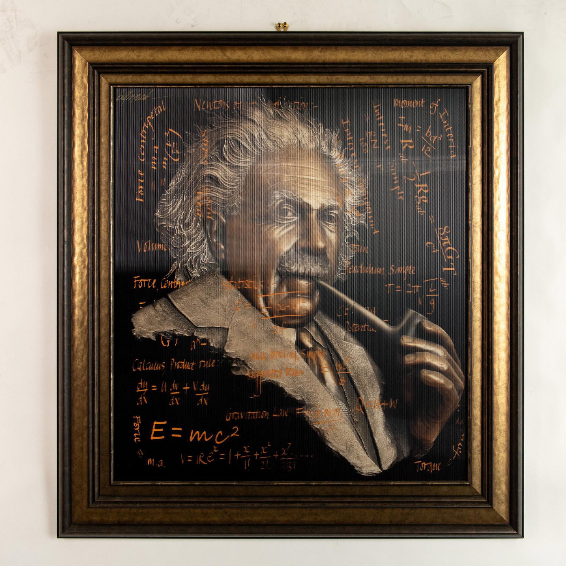 Bill Mack, Original Lenticular Digital Art Einstein Signed - Image 5 of 12