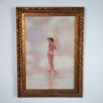 A.M. Torino (aka Anthony Michael Autorino), Original Oil on Canvas, Nude, Signed