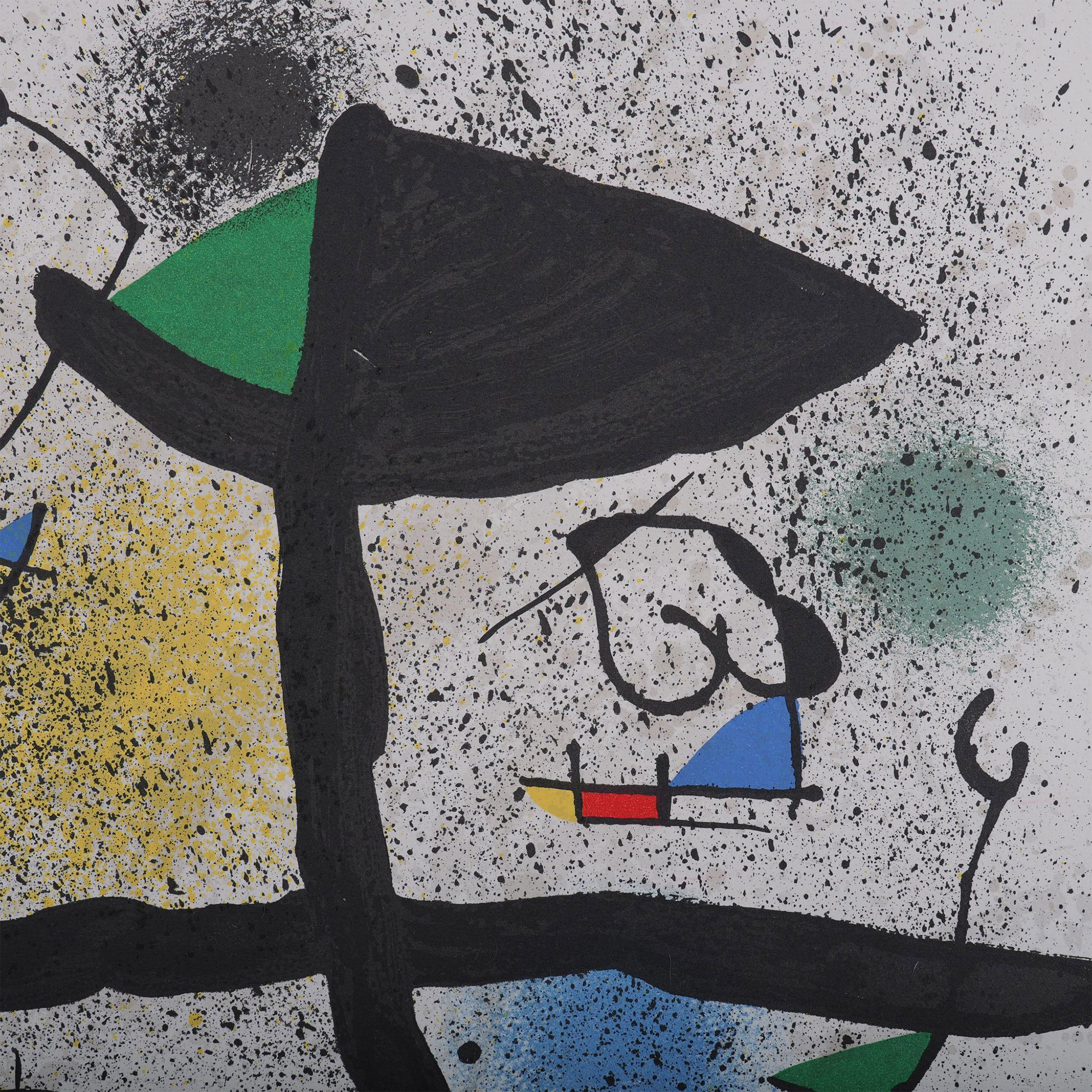 Joan Miro (Aft) Original Color Lithograph, Sculptures - Image 3 of 4