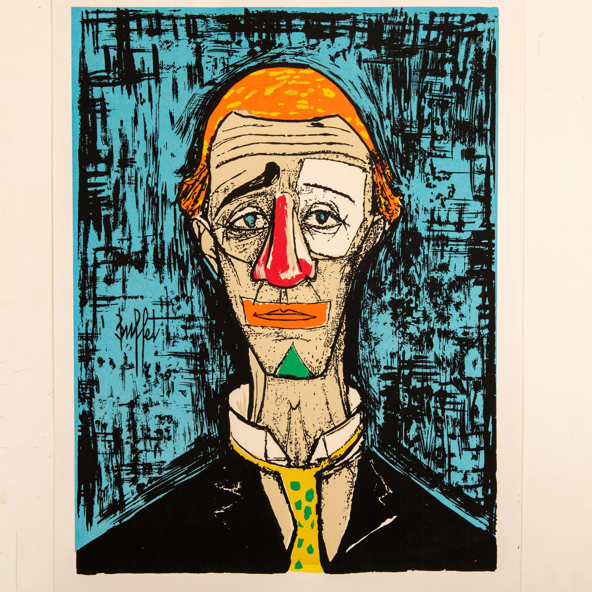 Bernard Buffet (Aft.) Original Color Lithograph on Paper - Image 2 of 4