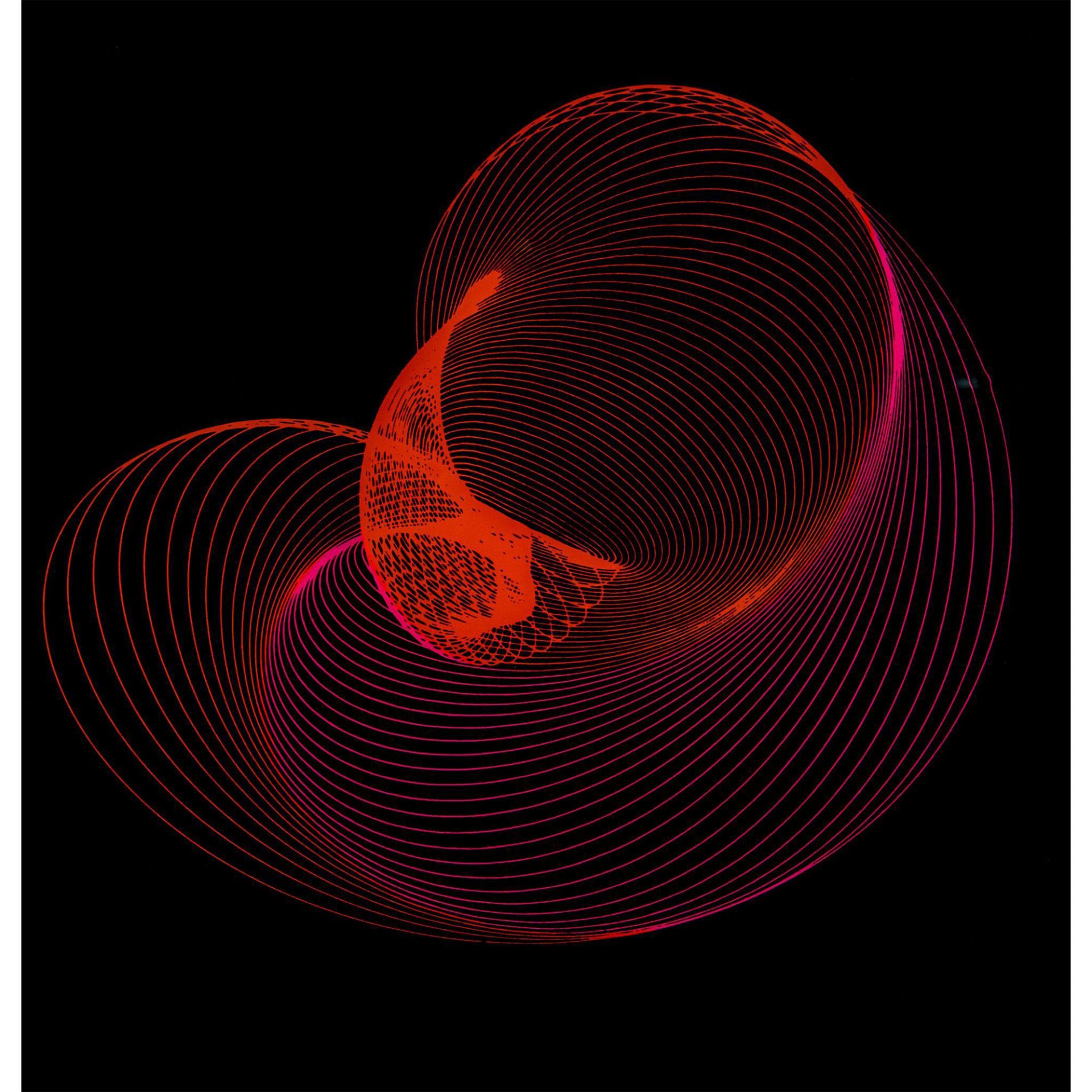 Eduardo Mac Entyre, Generative Art Pendulum Spiral on Glass - Bild 4 aus 6
