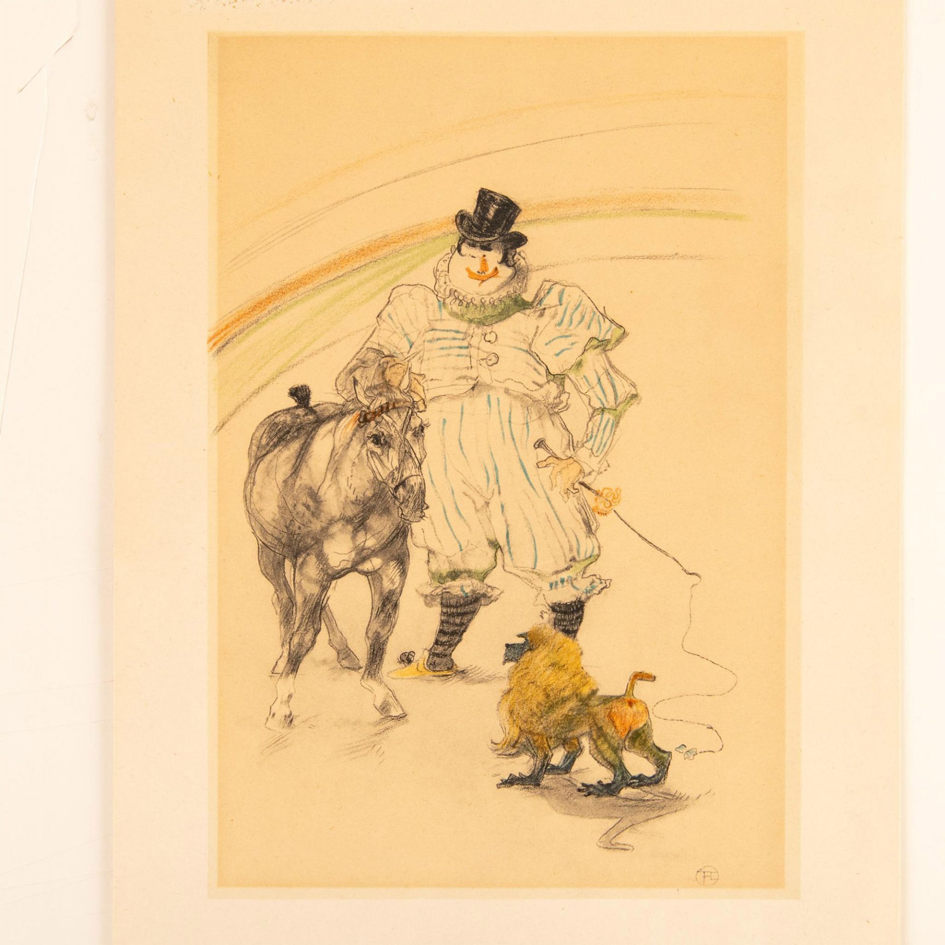 Toulouse-Lautrec (Aft.) Color Lithograph on Wove Paper - Image 2 of 4