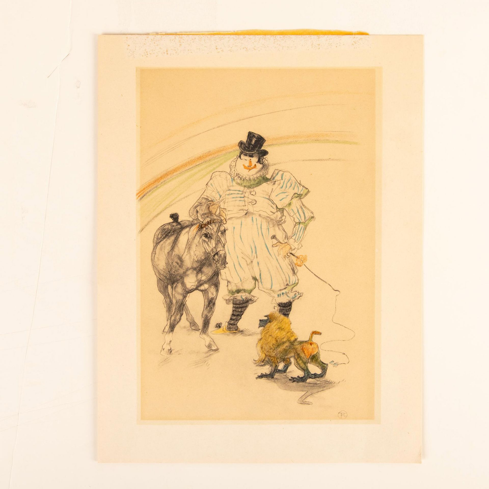 Toulouse-Lautrec (Aft.) Color Lithograph on Wove Paper