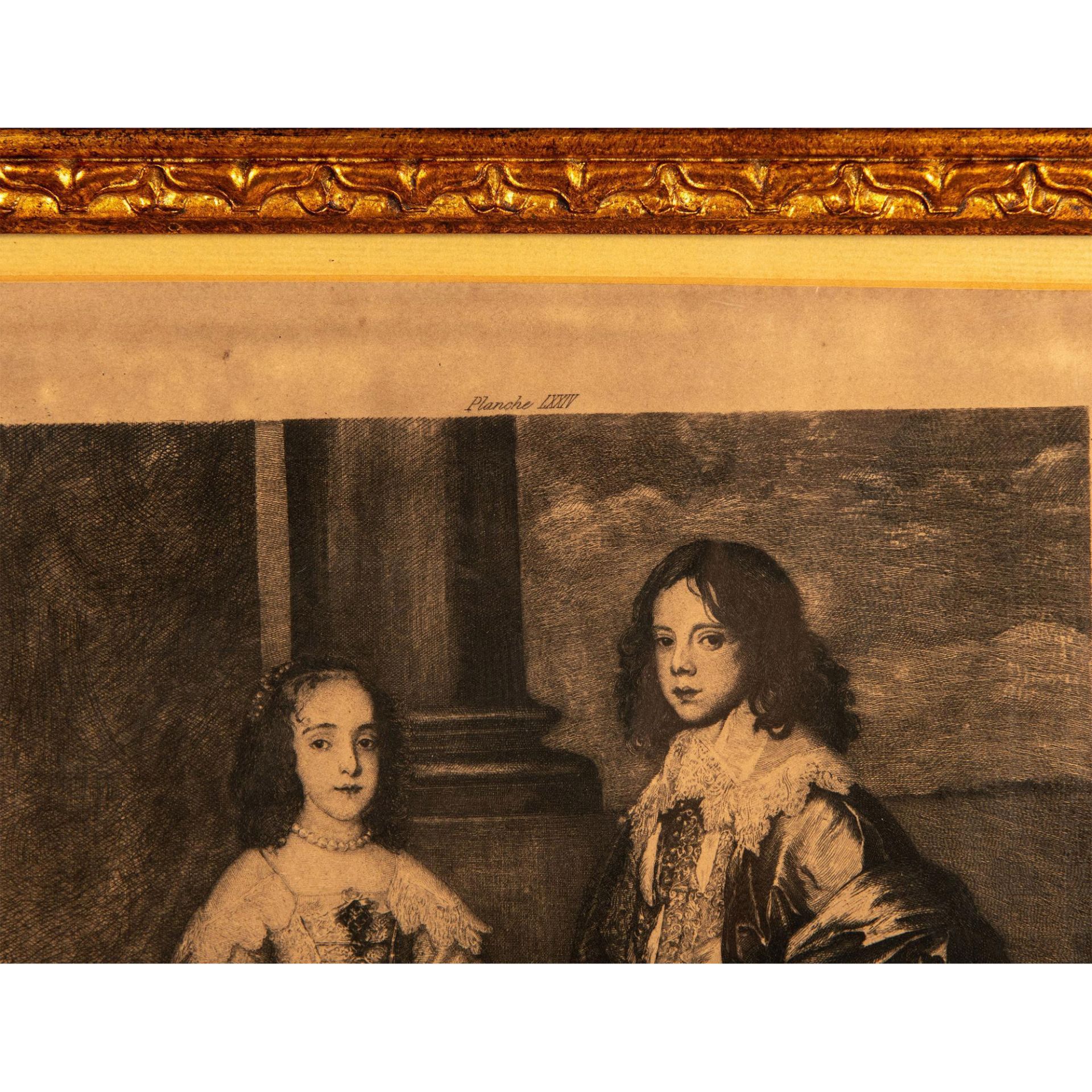 Anthony van Dyck (Aft.) Antique Original Etching on Paper - Bild 4 aus 6