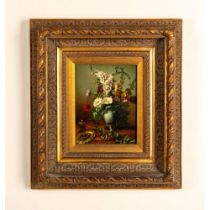 Richard Hart, Original Oil on Wood, Still Life, Signed