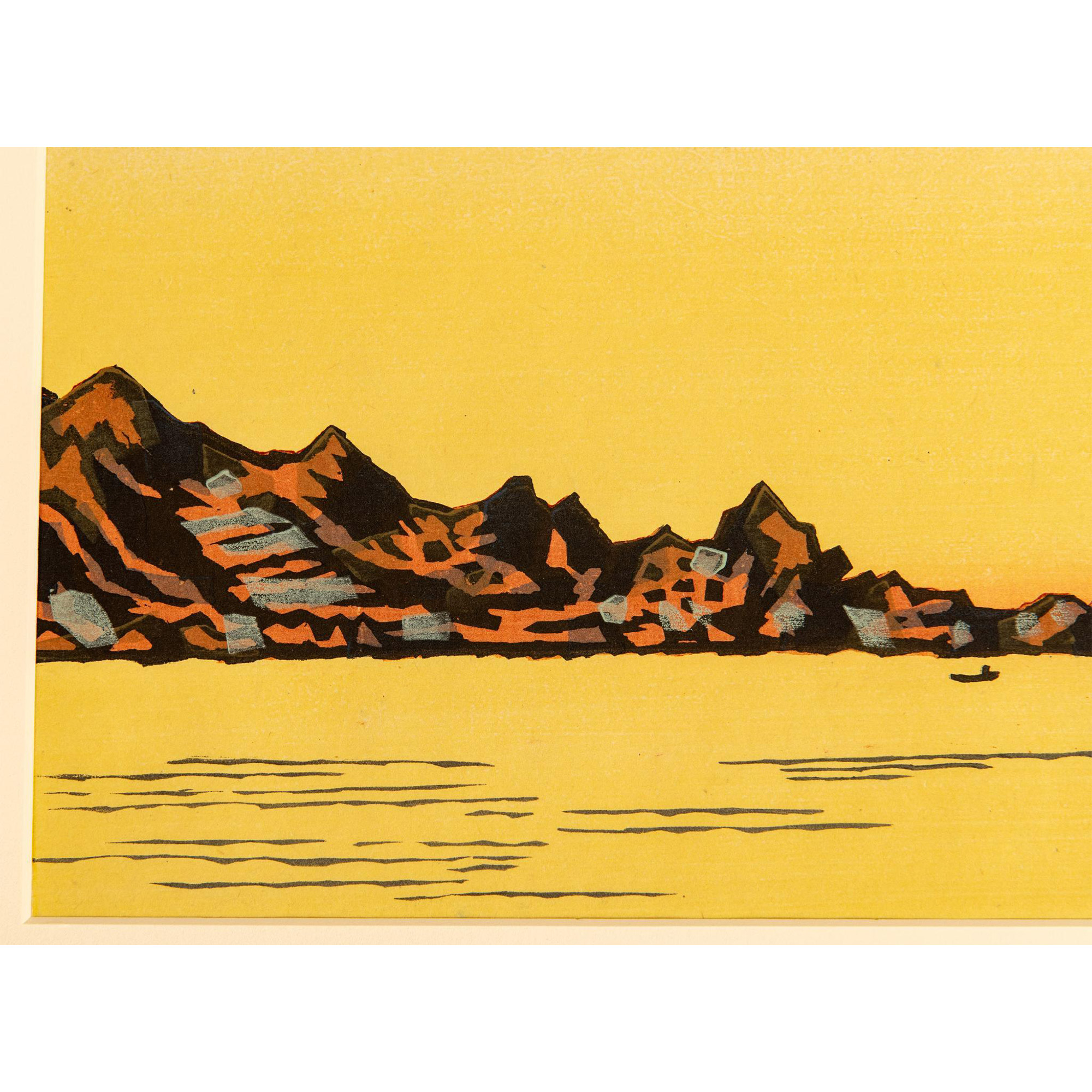 Un'ichi Hiratsuka, Original Color Woodblock on Paper, Signed - Image 4 of 7