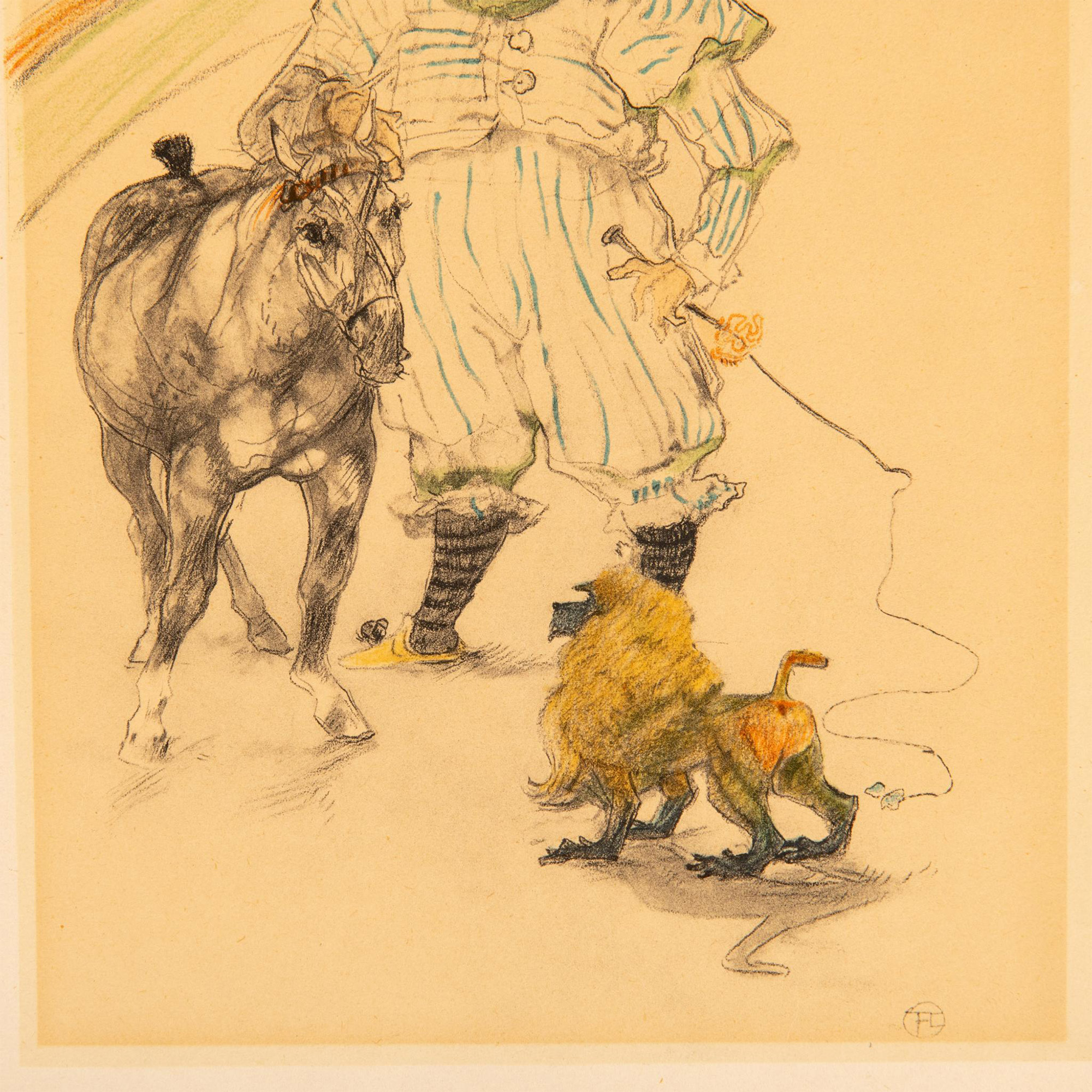 Toulouse-Lautrec (Aft.) Color Lithograph on Wove Paper - Image 3 of 4