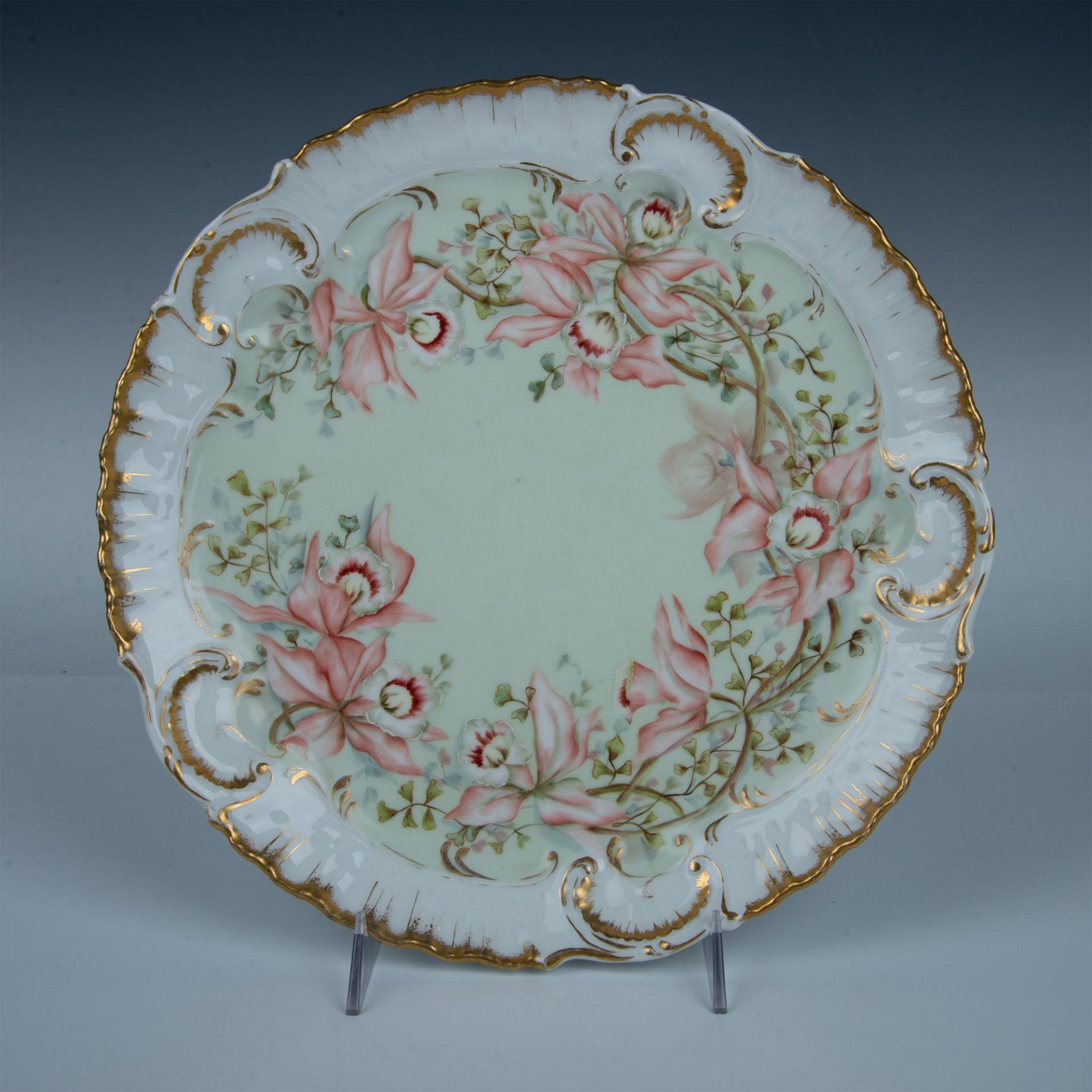 A. Lanternier Limoges French Porcelain Plate