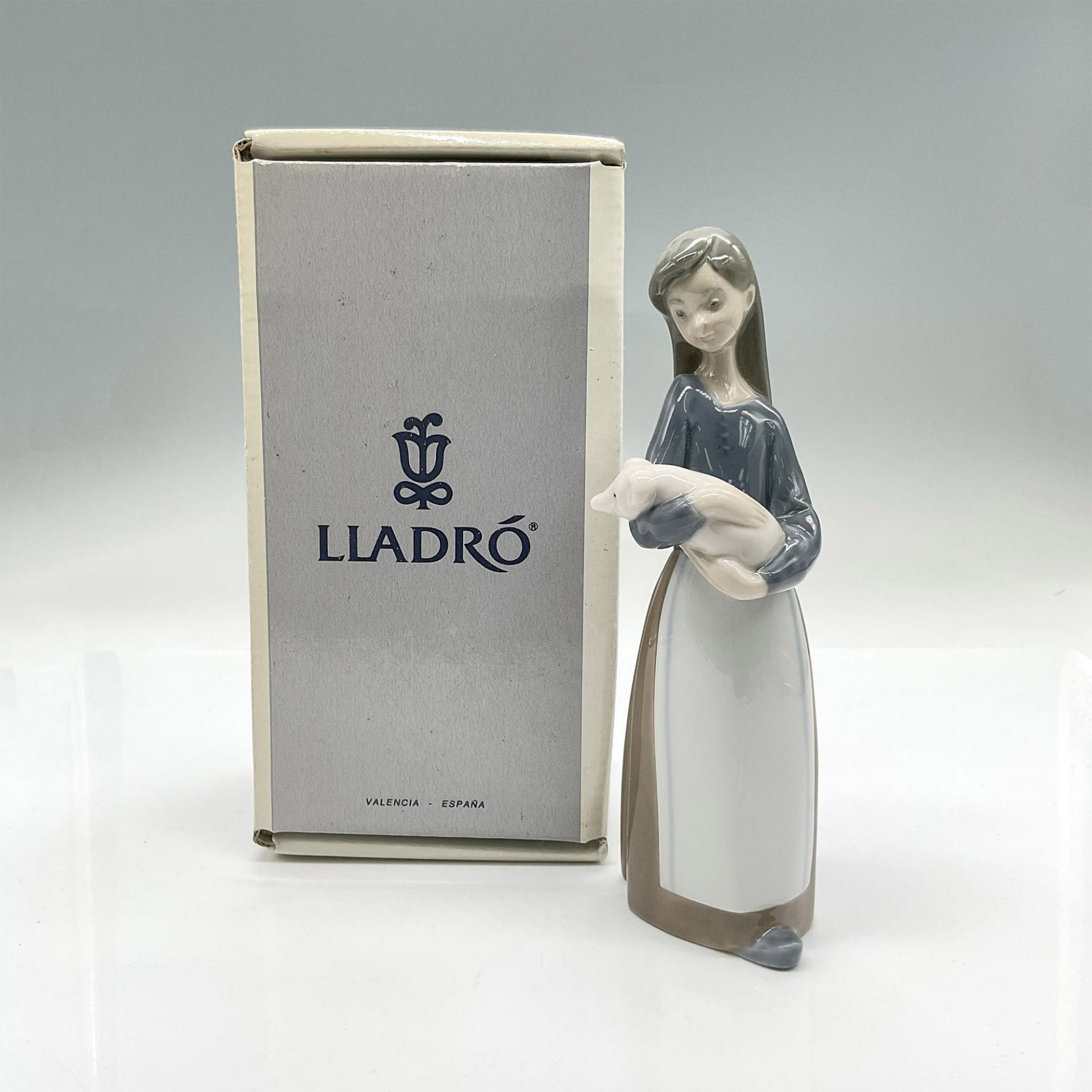 Girl With Pig 1001011 - Lladro Porcelain Figurine - Bild 4 aus 4
