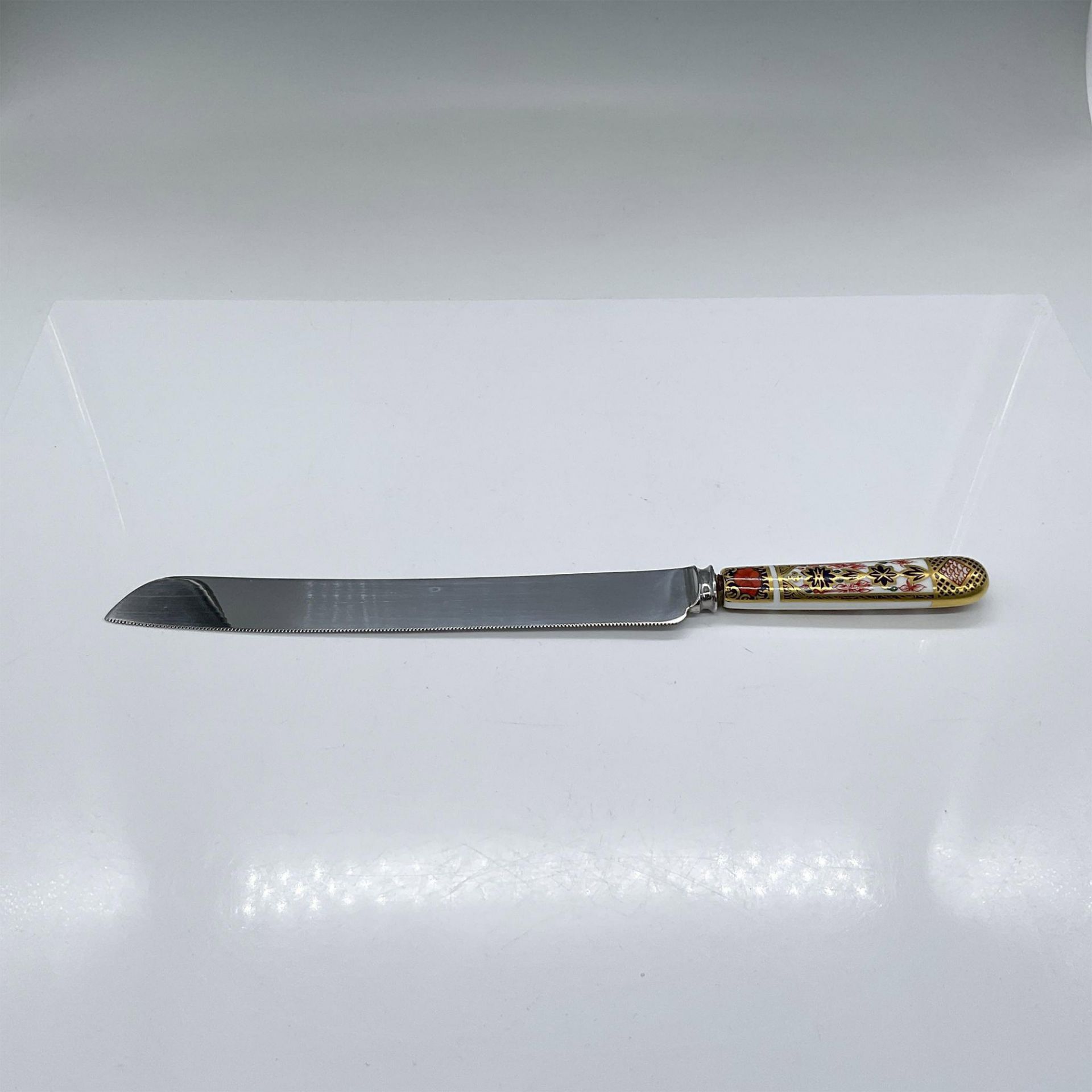 Royal Crown Derby Wedding Cake Knife, Old Imari - Bild 2 aus 4