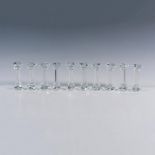 10pc Crystal Dumbbell Knife Rests