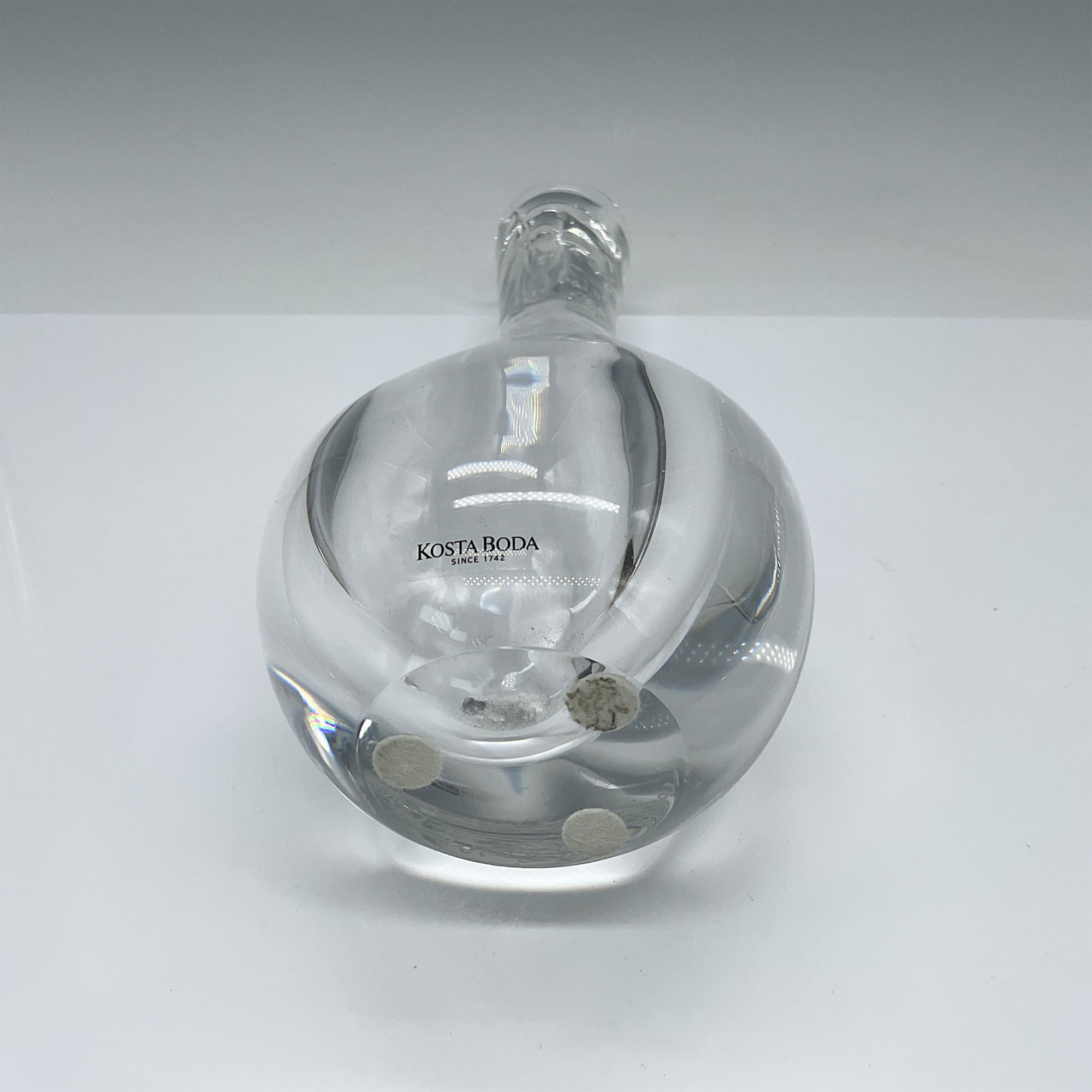 Kosta Boda Raindrop Clear Crystal Vase - Image 3 of 3