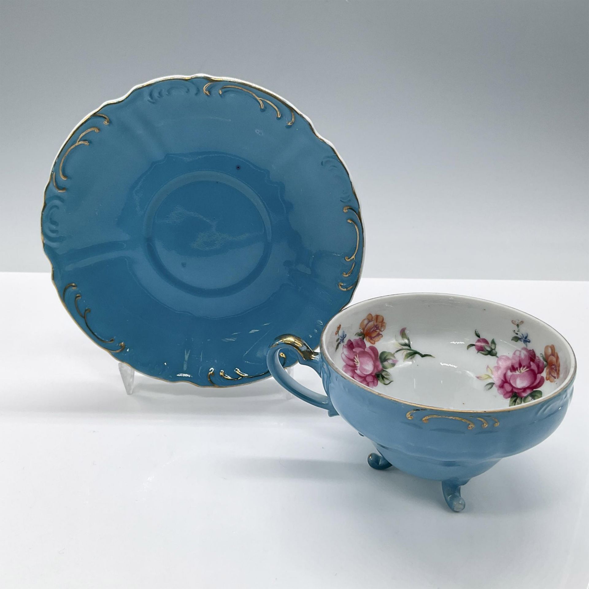 M Japan, Porcelain Tea Cup and Saucer Set - Image 2 of 3