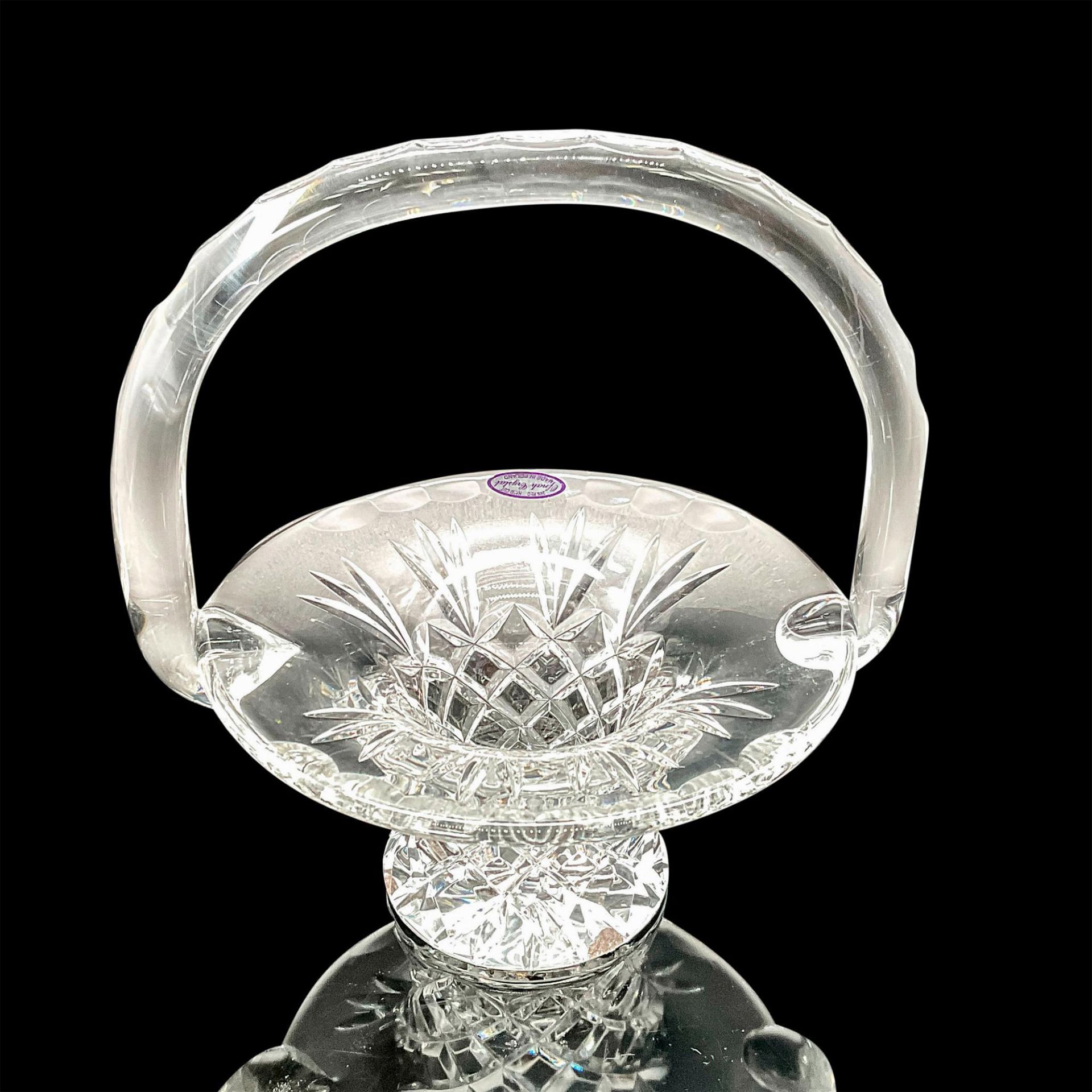 Ofnah Hand Cut Crystal Bridal Basket - Image 2 of 3