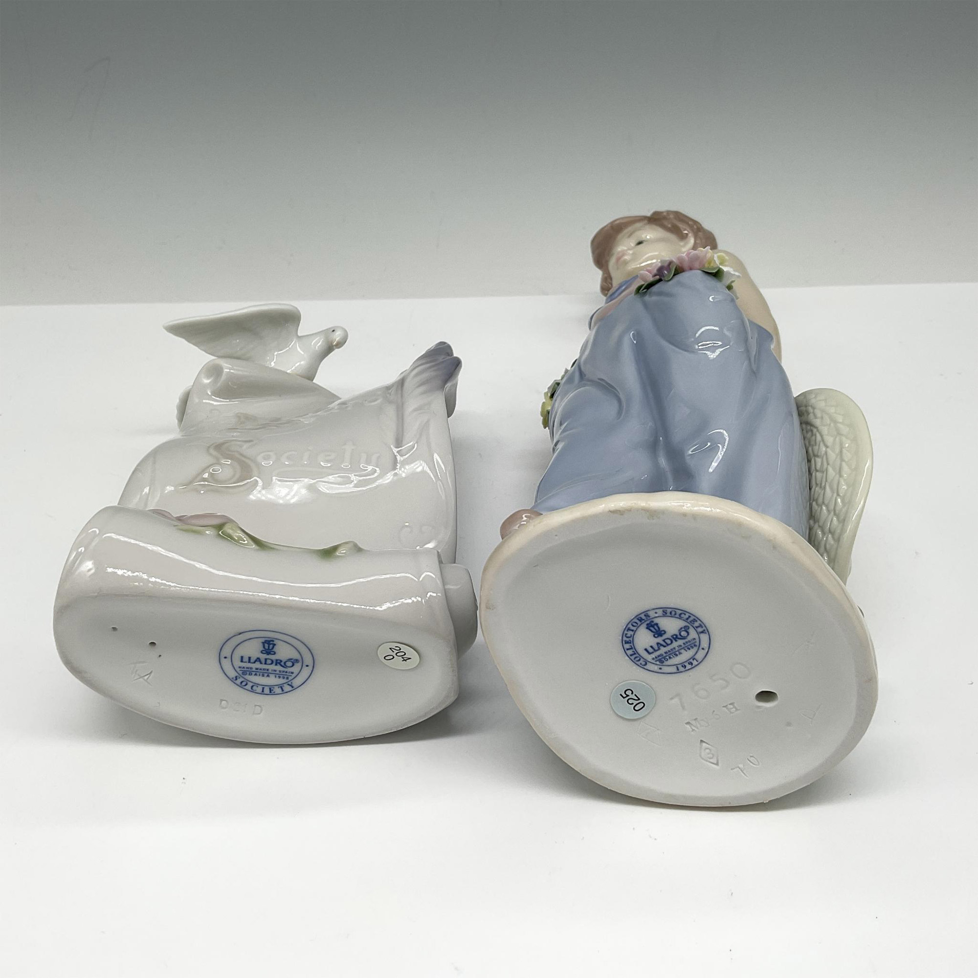 3pc Lladro Figurines Pocket Full of Wishes 100765 - Image 3 of 4