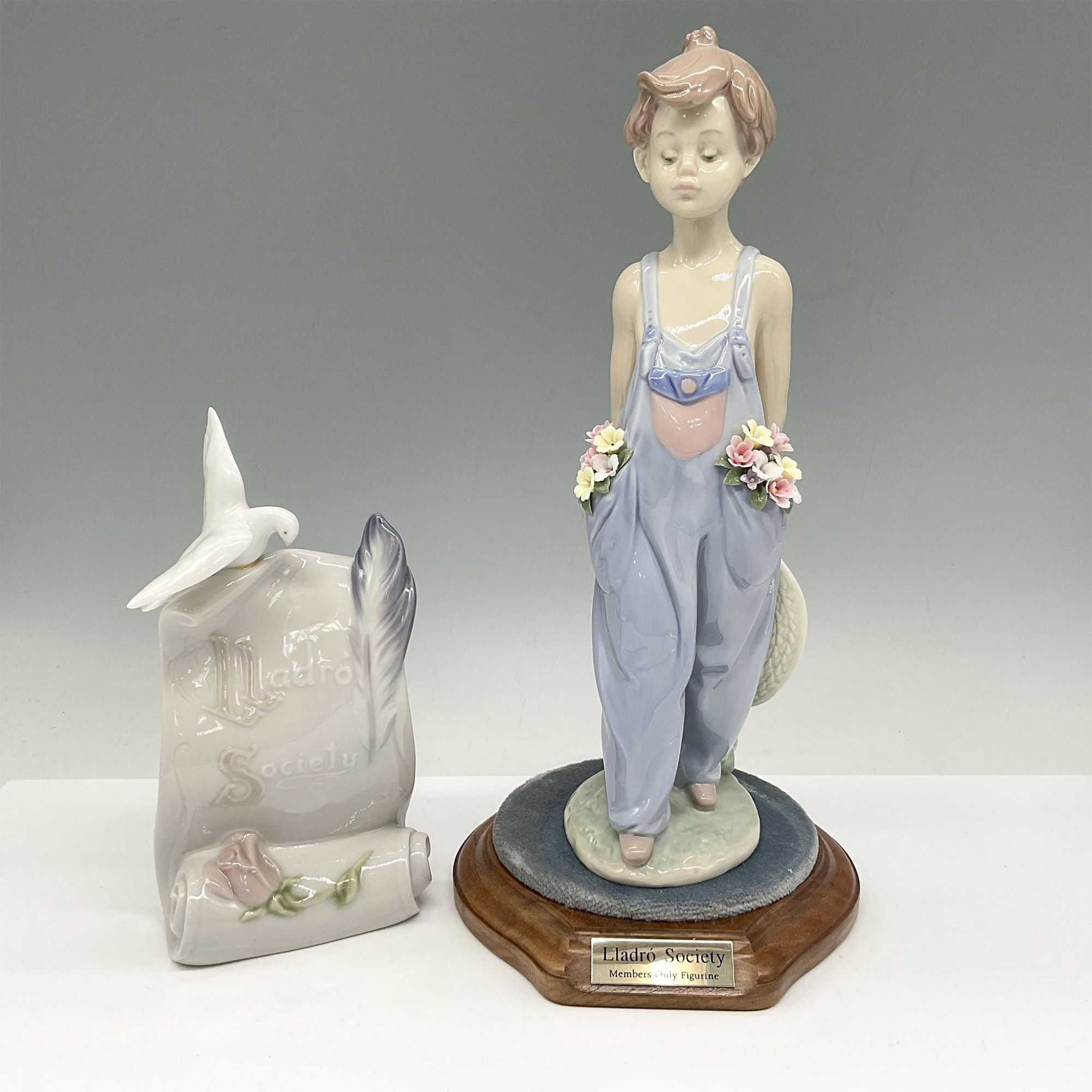3pc Lladro Figurines Pocket Full of Wishes 100765