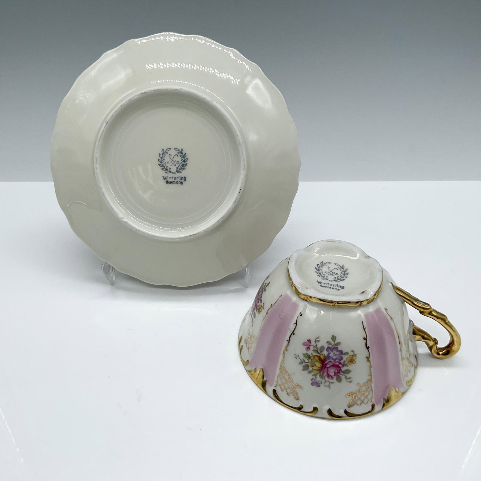 Winterling Porcelain Tea Cup and Saucer Set - Bild 4 aus 4