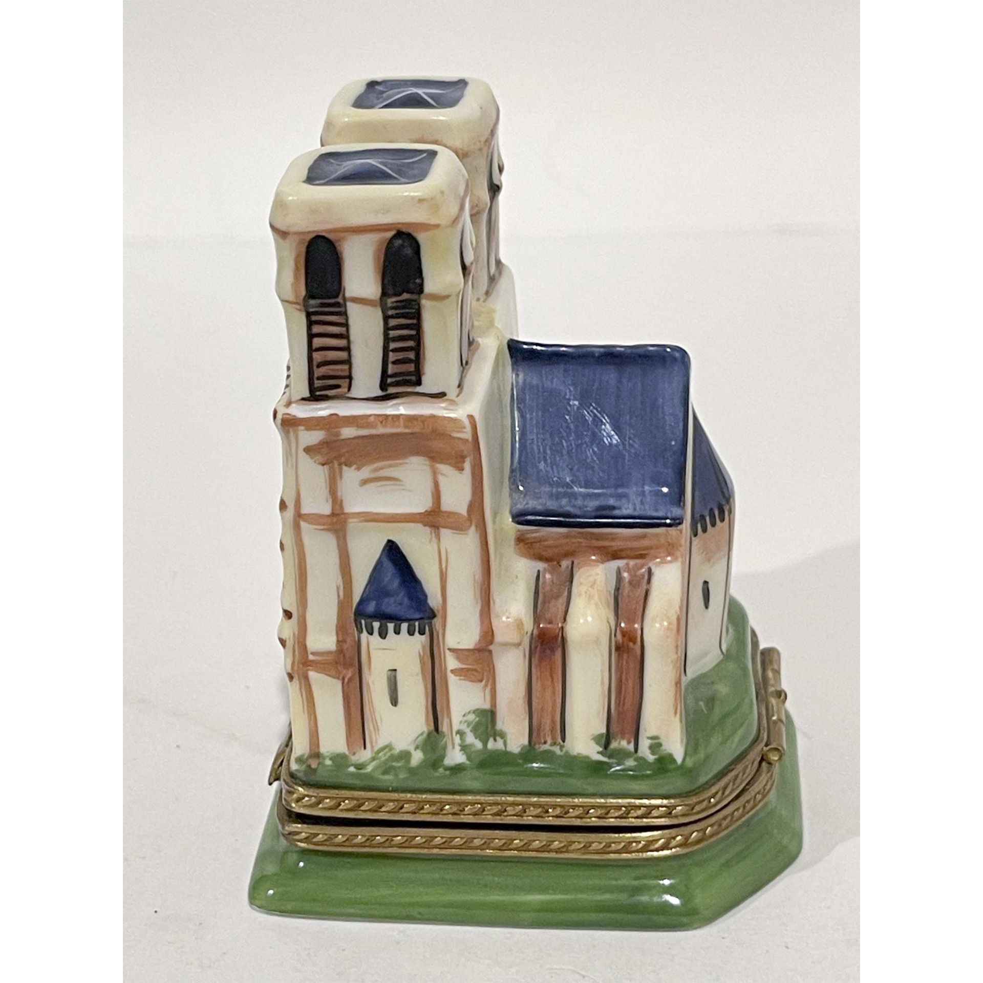 Limoges Keepsake Box, Notre Dame Cathedral with Quasimodo - Bild 3 aus 6