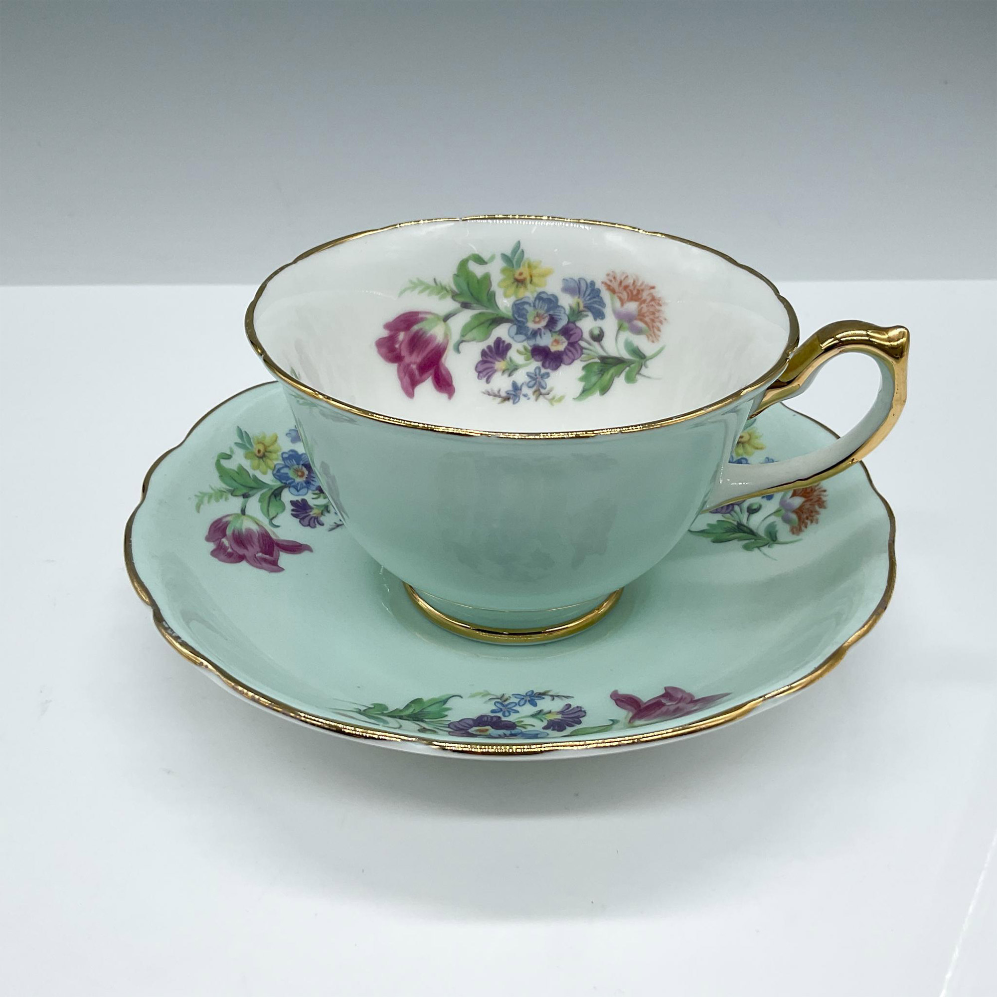 Hammersley & Co Bone China Tea Cup and Saucer Set - Image 2 of 5