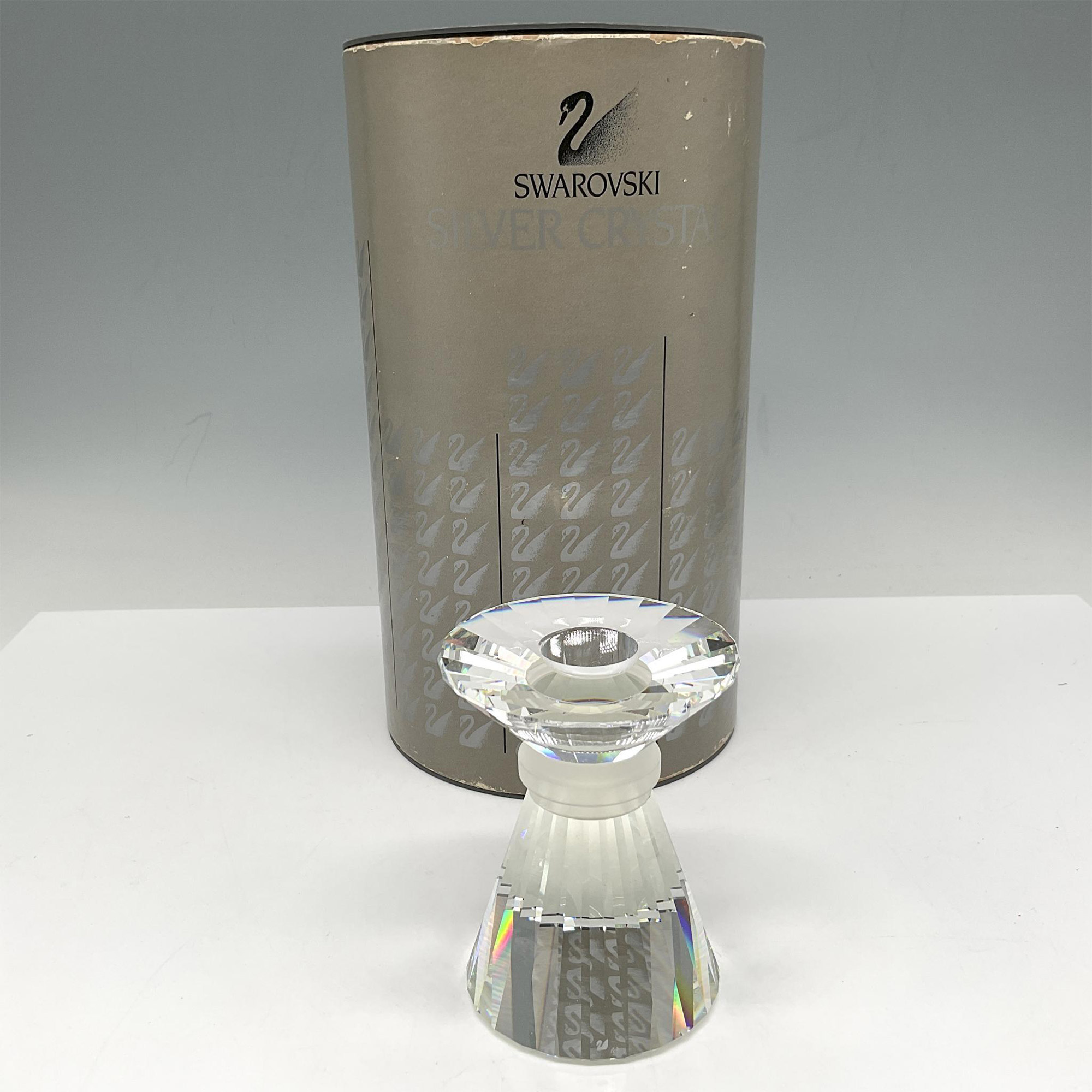 Swarovski Silver Crystal Candle Holder - Image 3 of 3