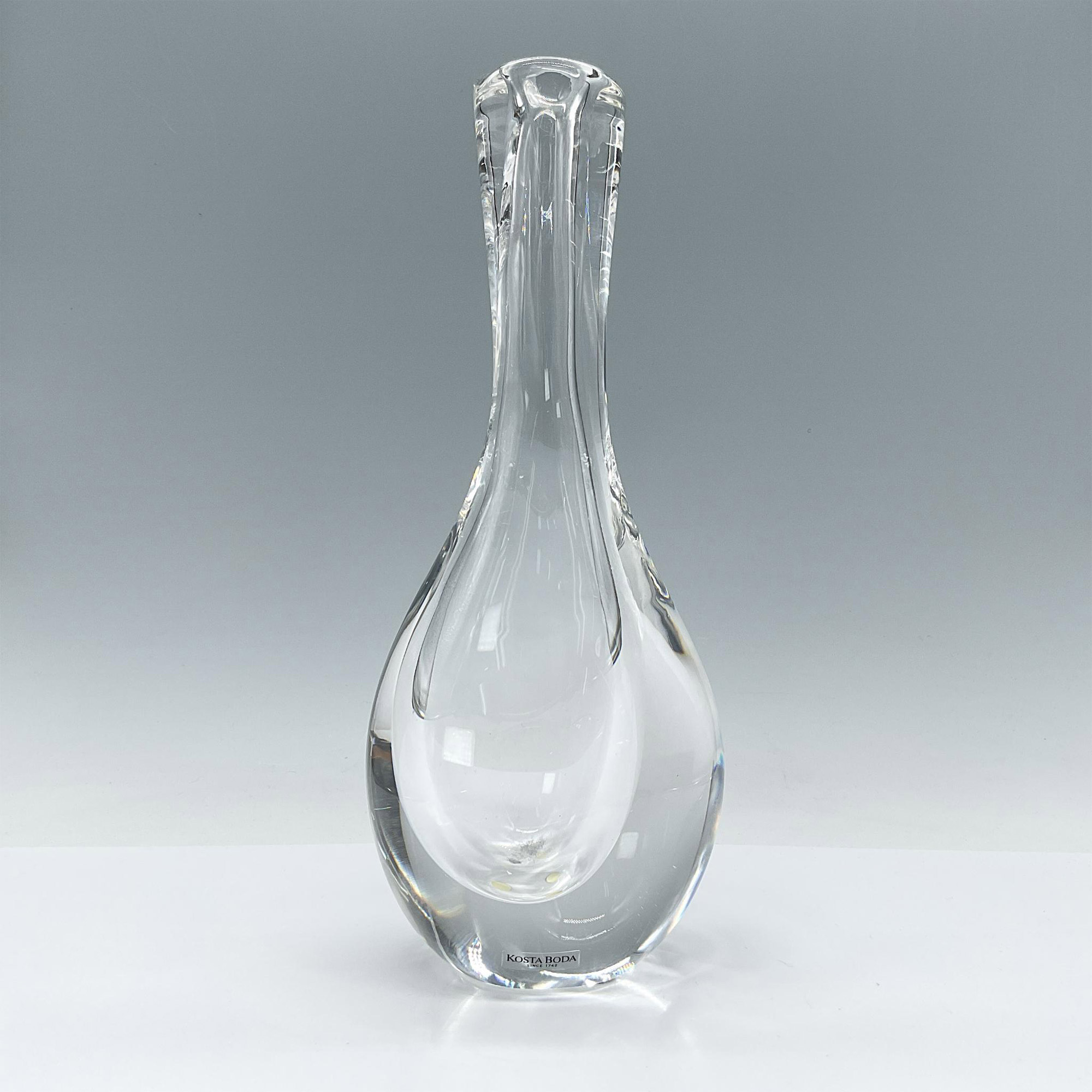 Kosta Boda Raindrop Clear Crystal Vase