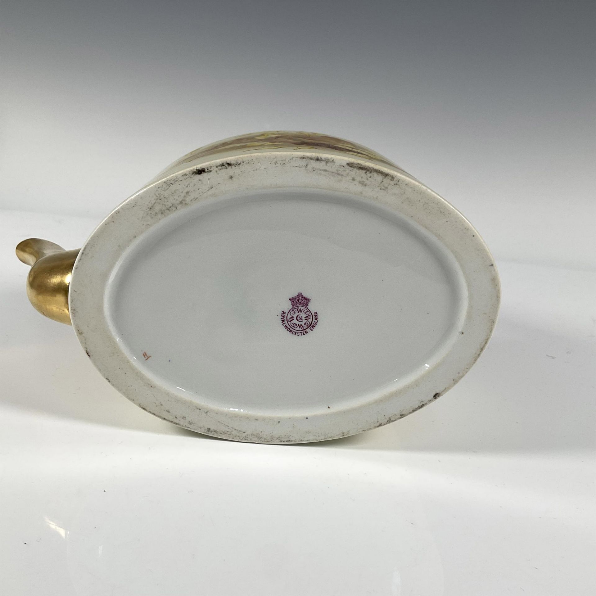 Royal Worcester Porcelain Tea Pot - Bild 3 aus 3