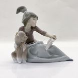 A Lesson Shared 1005475 - Lladro Porcelain Figurine