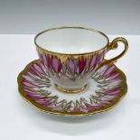 Royal Standard Bone China Tea Cup and Saucer Set, Tulips