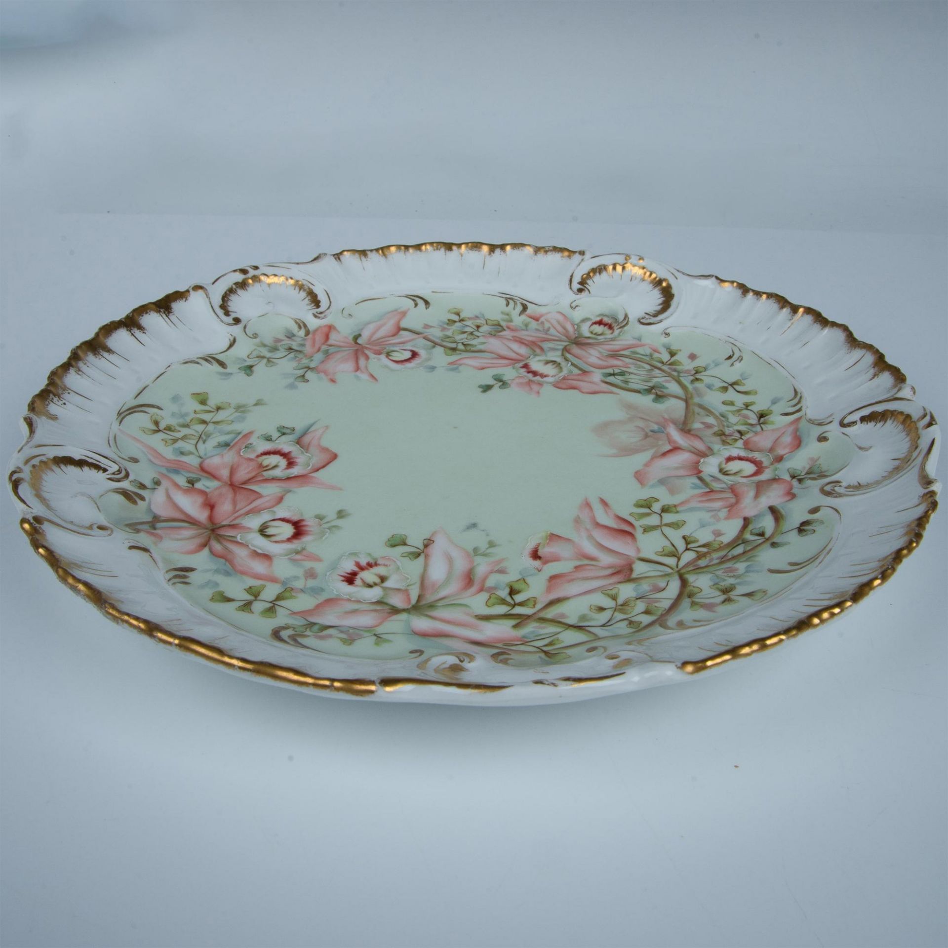 A. Lanternier Limoges French Porcelain Plate - Image 3 of 3