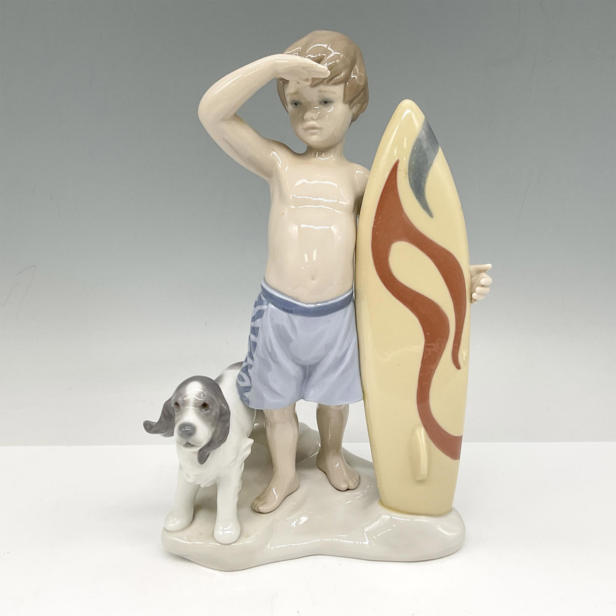 Surfs Up 01008110 - Lladro Porcelain Figurine