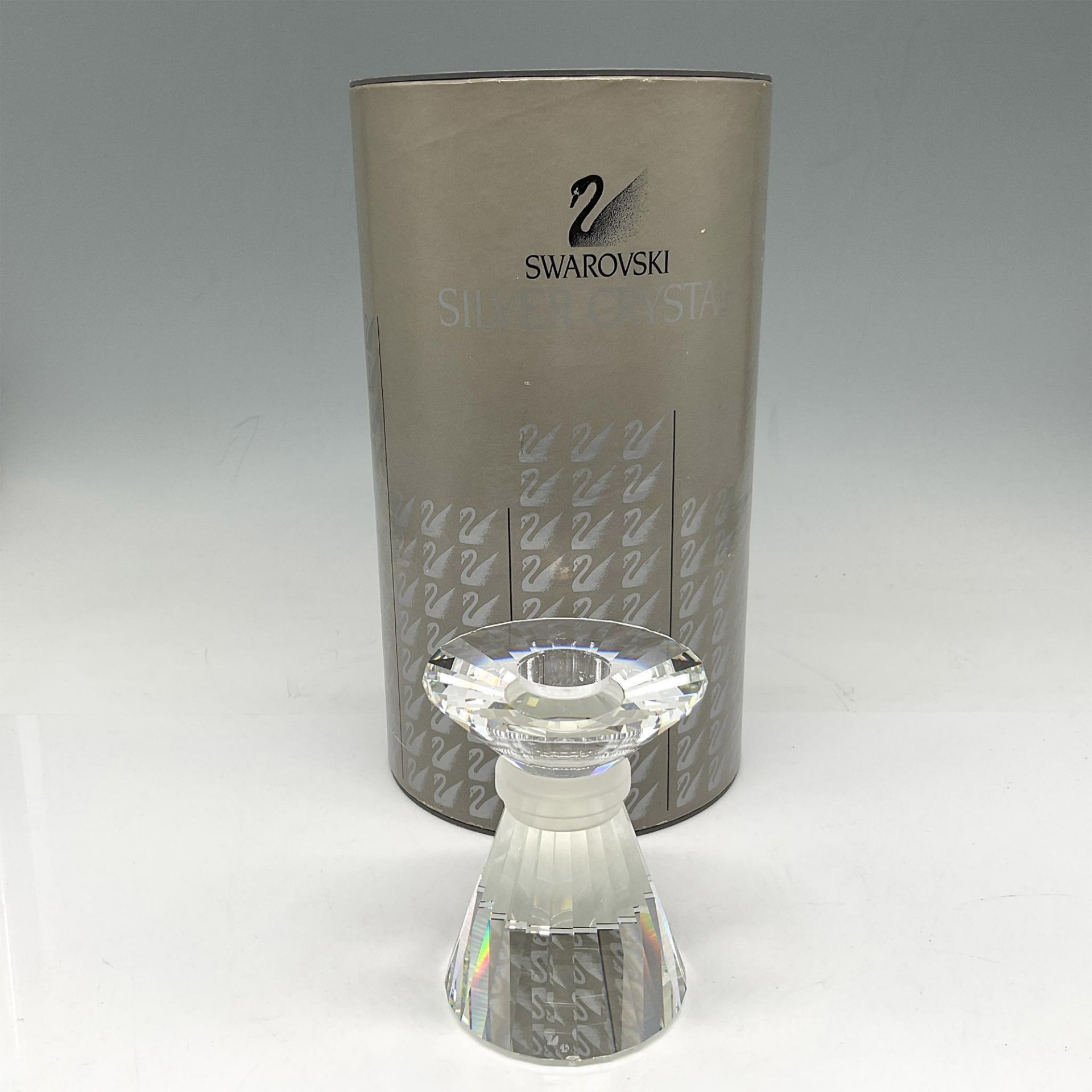 Swarovski Silver Crystal Candle Holder - Bild 4 aus 4