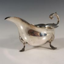 Barker Ellis Sterling Silver Sauceboat