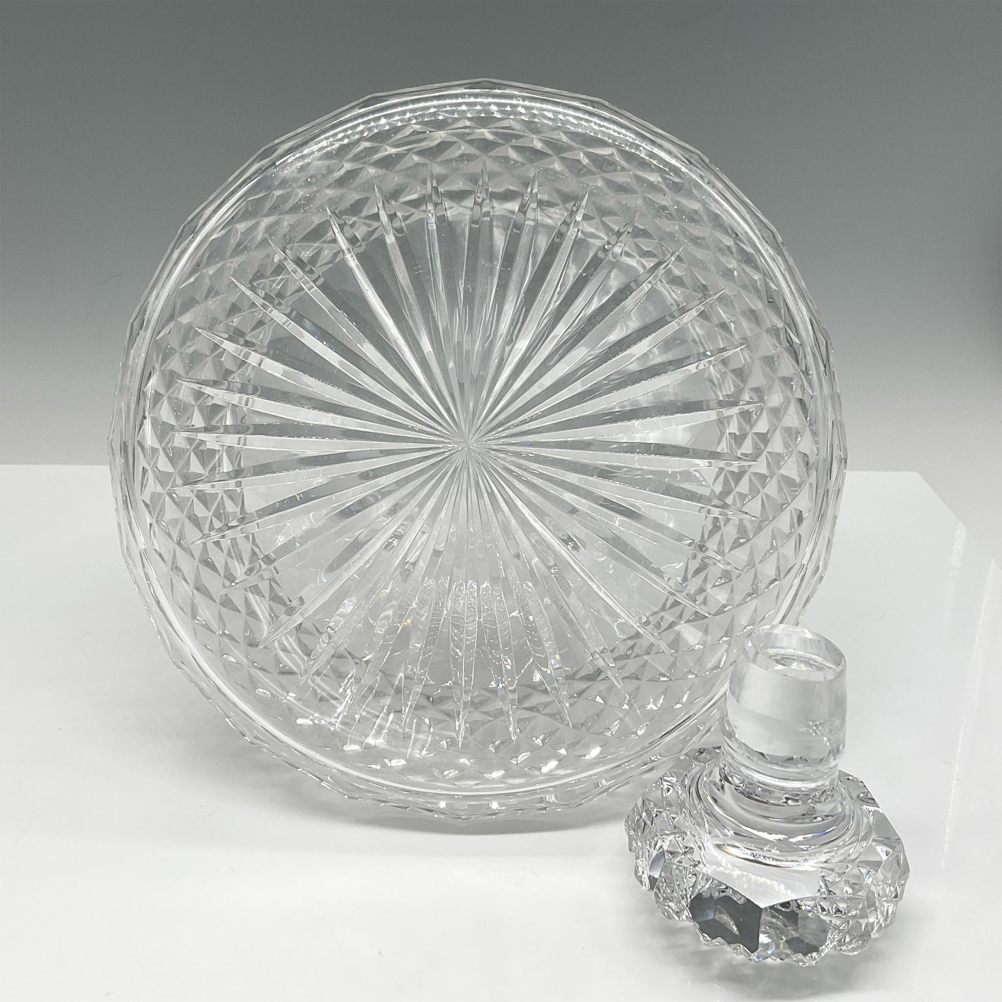 Galway Irish Crystal Decanter with Stopper - Image 4 of 4