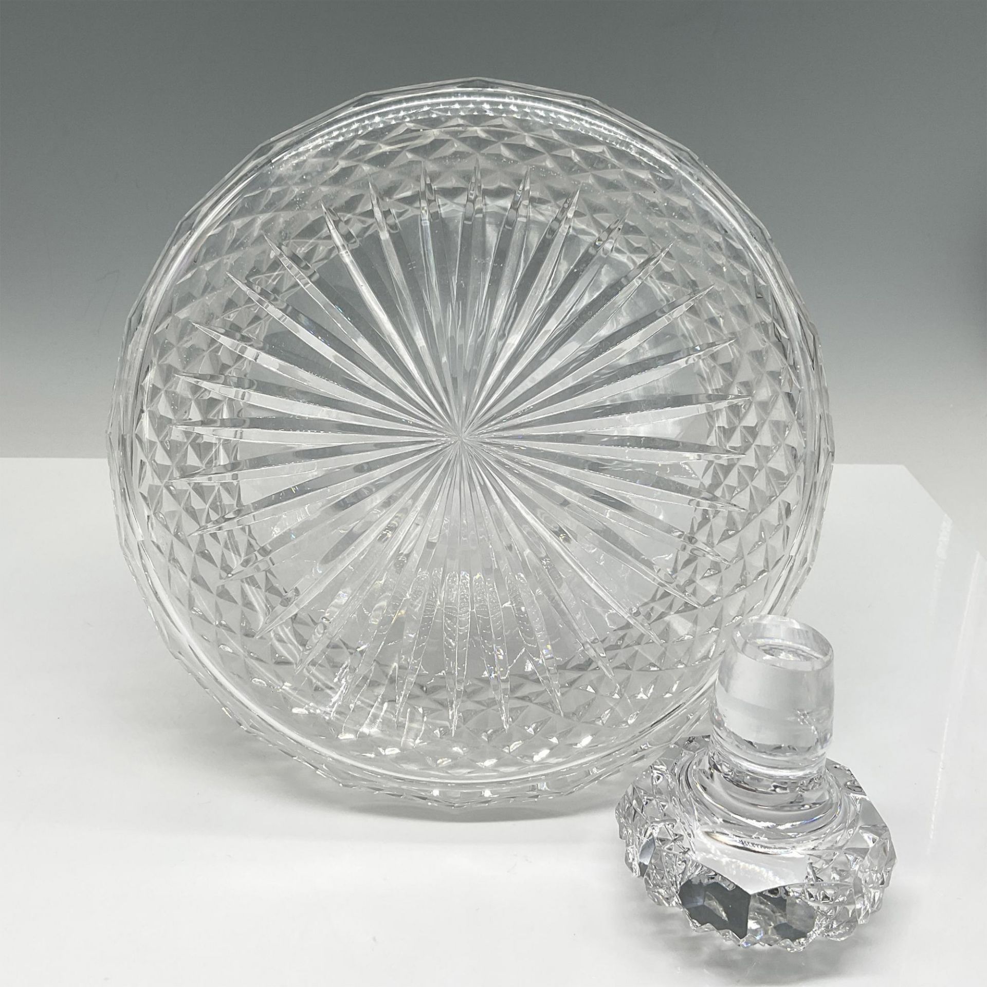 Galway Irish Crystal Decanter with Stopper - Bild 4 aus 4