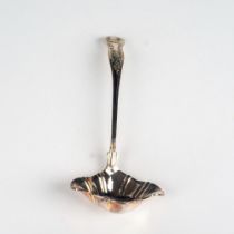 Vintage Silver Plated Serving Spoon