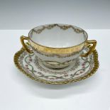 O&EG Royal Porcelain Tea Cup and Saucer Set