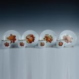 8pc Bavarian Fine Porcelain Plates and Mugs, Fruit Motif