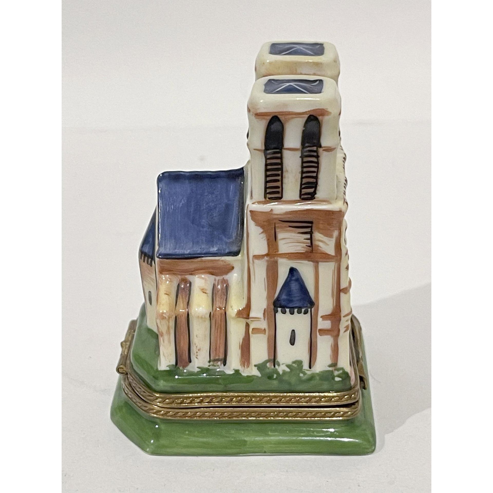 Limoges Keepsake Box, Notre Dame Cathedral with Quasimodo - Bild 5 aus 6