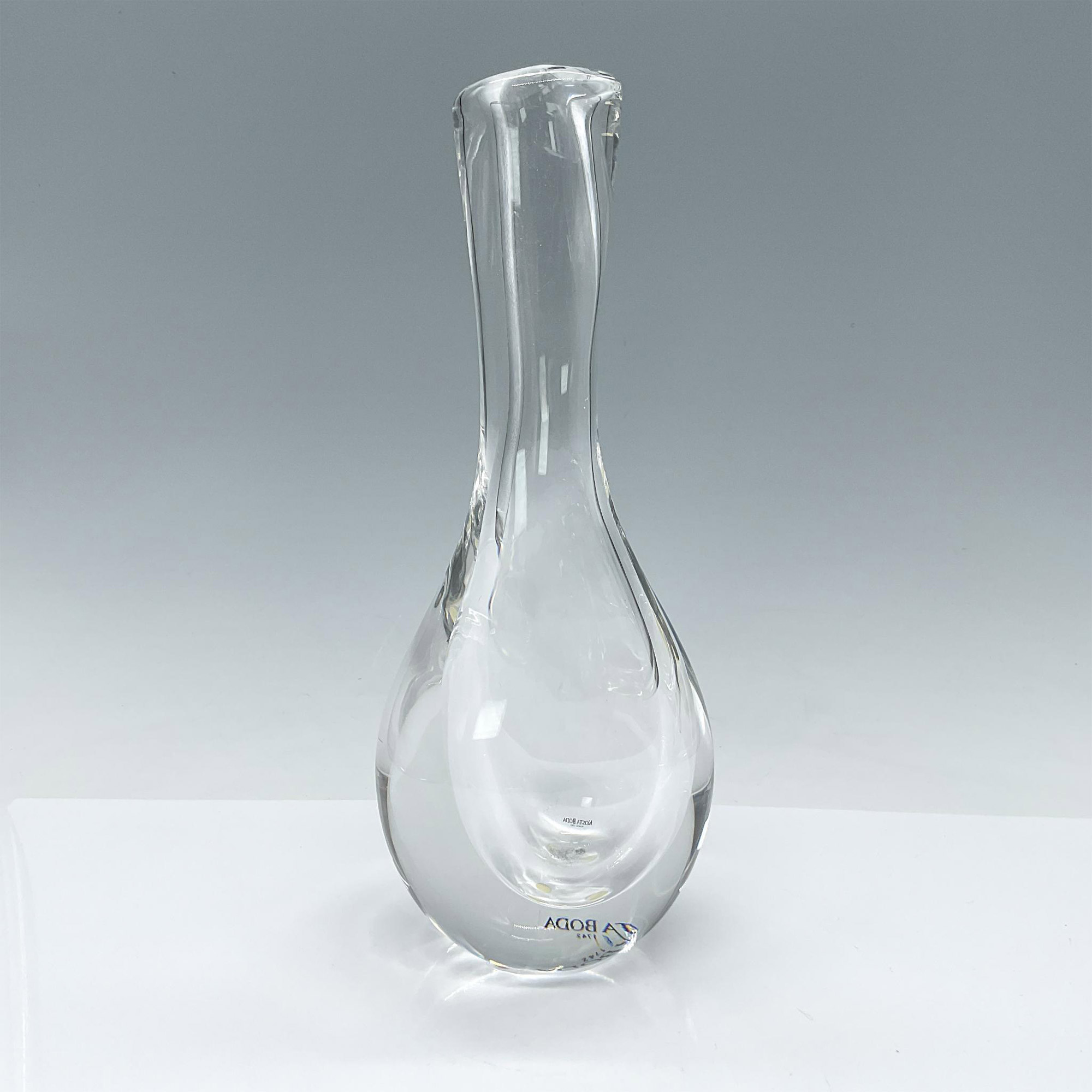 Kosta Boda Raindrop Clear Crystal Vase - Image 2 of 3