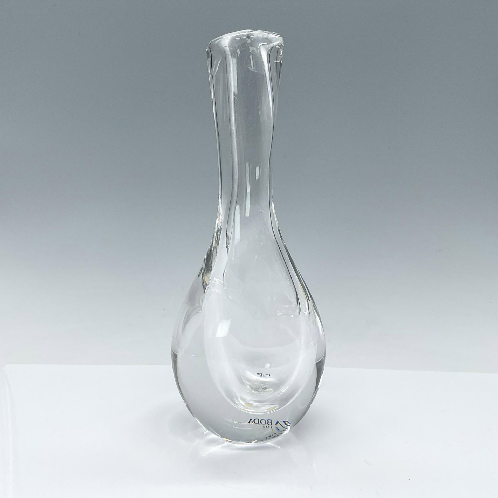 Kosta Boda Raindrop Clear Crystal Vase - Image 2 of 3