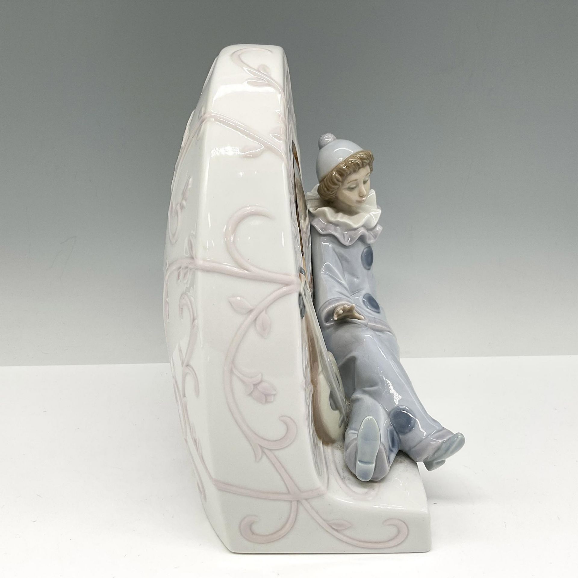 Lladro Porcelain Clock, Pierrot 01005778 - Lladro Porcelain Figurine - Bild 2 aus 4