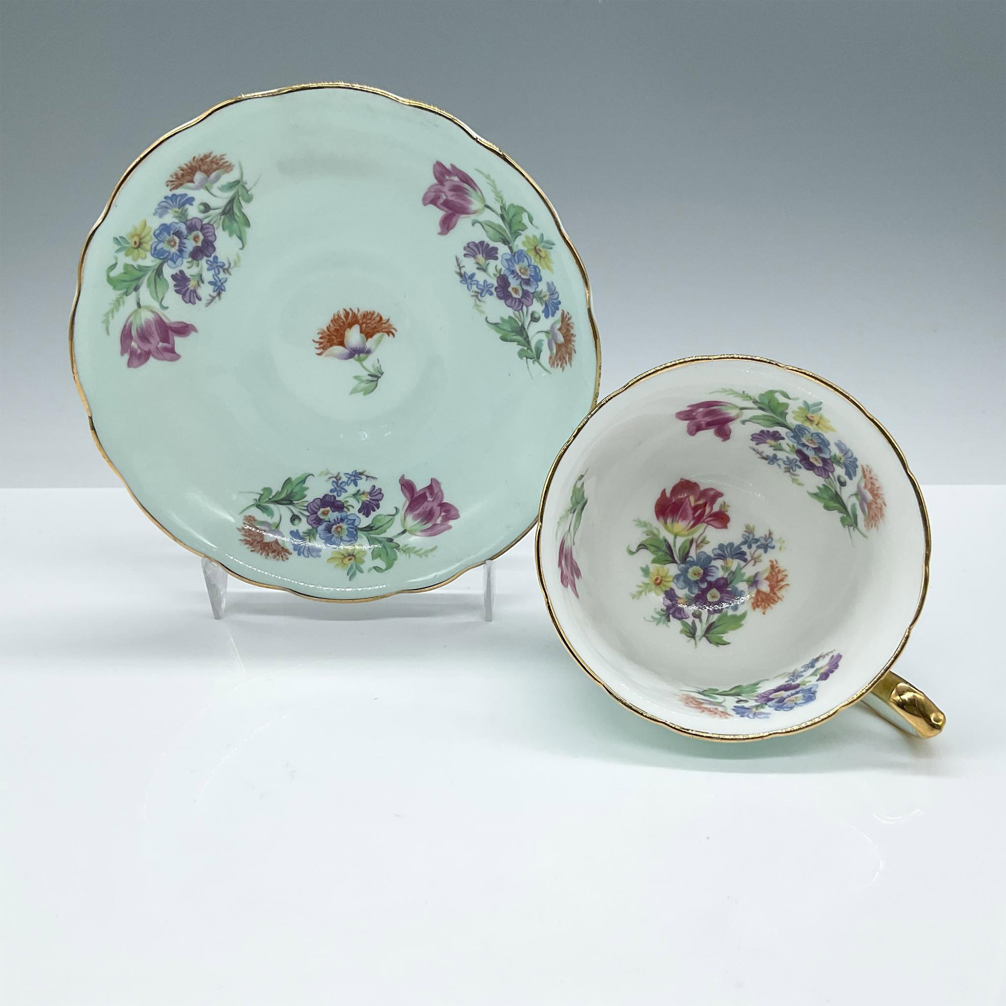 Hammersley & Co Bone China Tea Cup and Saucer Set - Image 4 of 5
