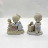 2pc Precious Moments Figurines, Haven of Fun